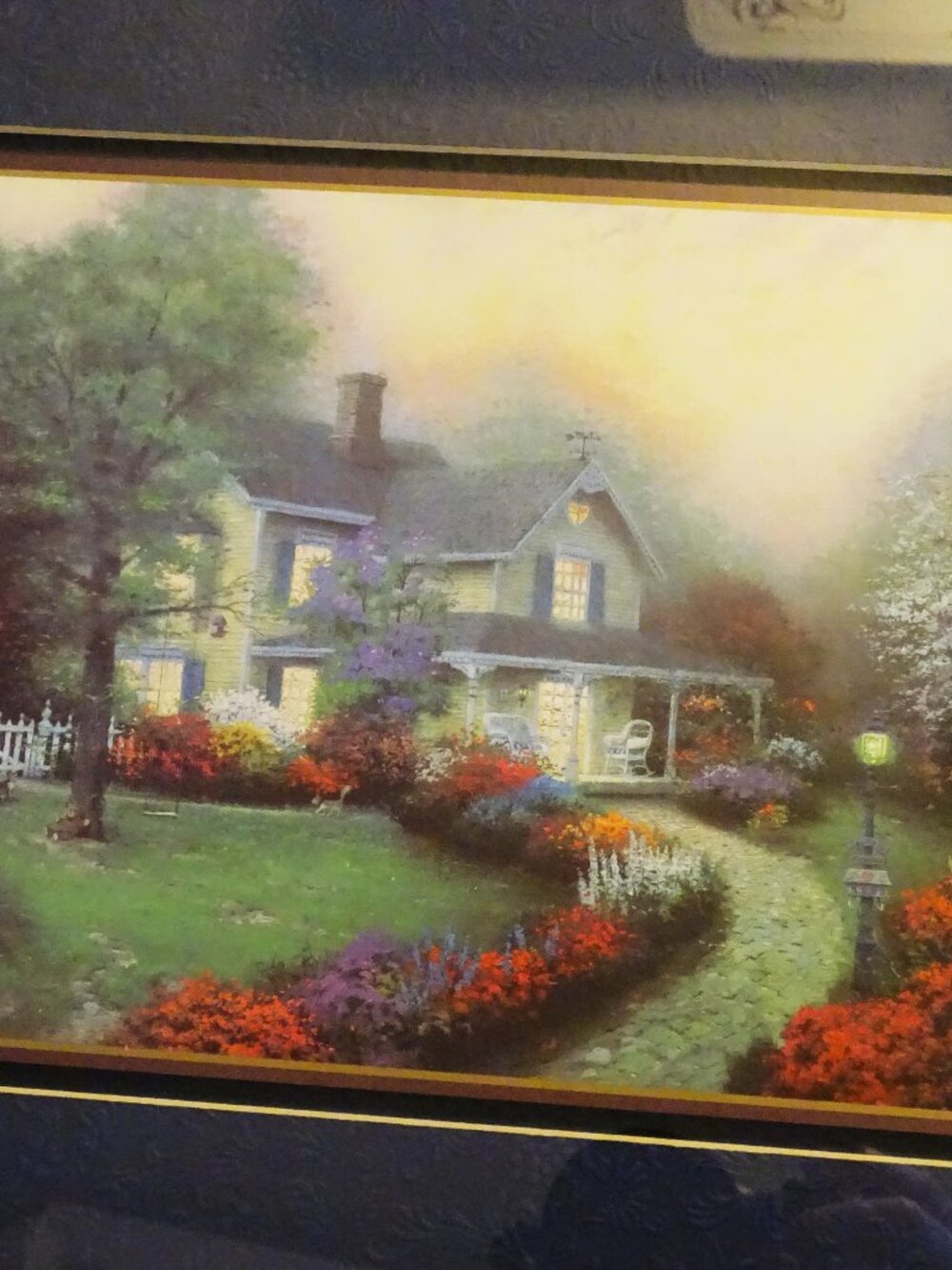 Thomas Kinkade "Home is where the Heart is"